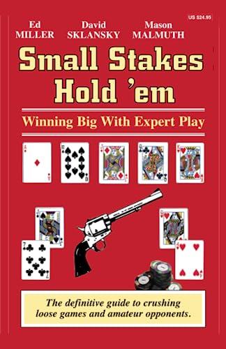 Beispielbild fr Small Stakes Hold 'em: Winning Big with Expert Play zum Verkauf von SecondSale