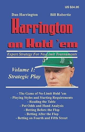 Beispielbild fr Harrington on Hold 'em Expert Strategy for No Limit Tournaments, Vol. 1: Strategic Play zum Verkauf von SecondSale