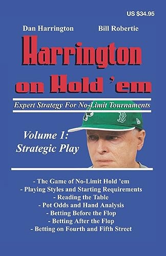 9781880685334: Harrington on Hold 'em Expert Strategy for No Limit Tournaments, Vol. 1: Strategic Play