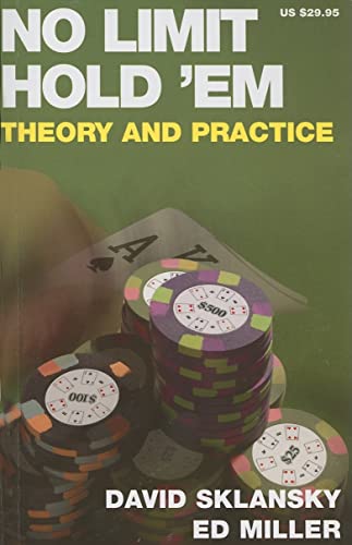 Imagen de archivo de No Limit Hold 'em: Theory and Practice a la venta por SecondSale