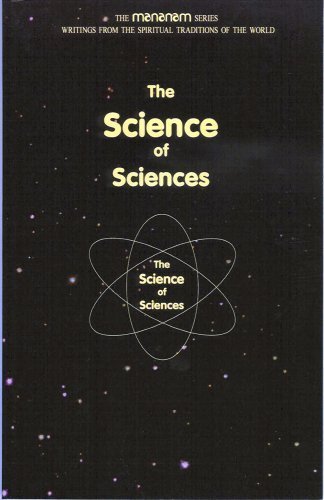 Stock image for The Science of Sciences (Mananam) for sale by HPB-Red