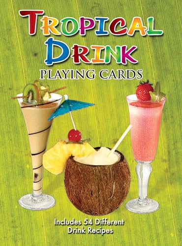 Imagen de archivo de Tropical Drink Recipes Playing Cards 54 Cards a la venta por Ergodebooks