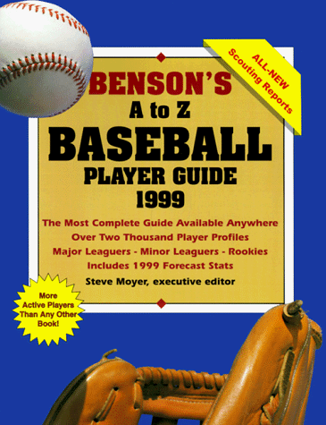 Beispielbild fr Benson's A to Z Baseball Player Guide (Benson's A to Z Baseball Scouting Guide) zum Verkauf von HPB Inc.