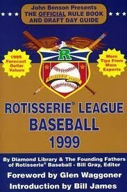 Beispielbild fr Rotisserie League Baseball (Rotisserie League Baseball: Official Handbook & A to Z Scouting Guide) zum Verkauf von Ergodebooks