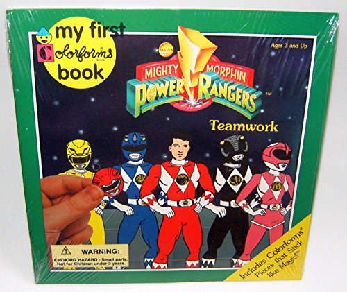 9781880889282: Mighty Morphin Power Rangers (My 1st Colorforms Book)