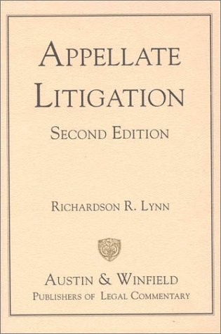 Stock image for Appellate Litigation for sale by ThriftBooks-Dallas