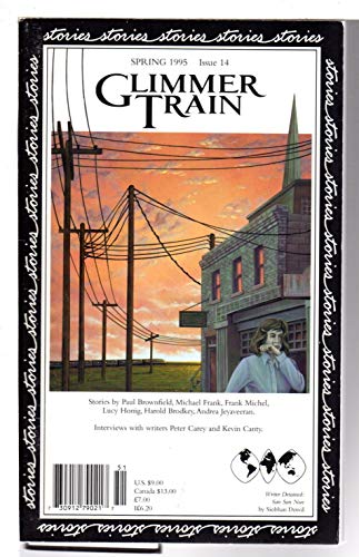 Glimmer Train: Stories, Spring 1995, Issue 14 (9781880966136) by Burmeister-Brown, Susan