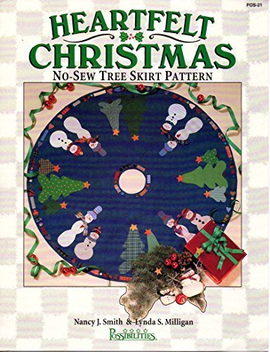 Stock image for Heartfelt Christmas: No-Sew Tree Skirt Pattern for sale by HPB-Diamond