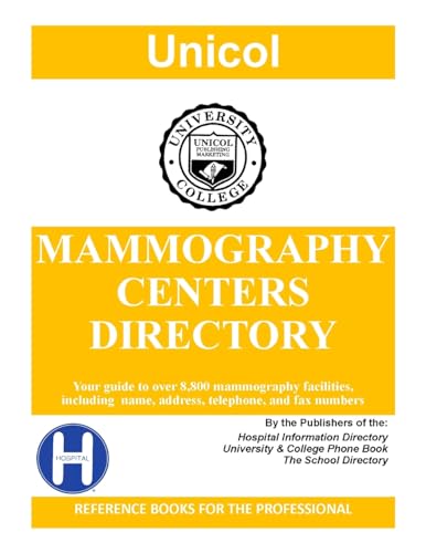 Stock image for Mammography Centers Directory, 2024 Edition for sale by GreatBookPrices