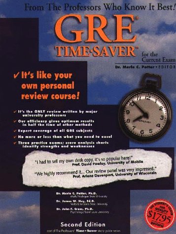 9781881018094: GRE Time Saver: A Concise, Effective Review for the Graduate Record Examination