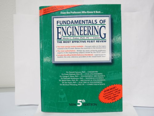 Beispielbild fr Fundamentals of Engineering : The Most Effective FE/EIT Review zum Verkauf von Better World Books