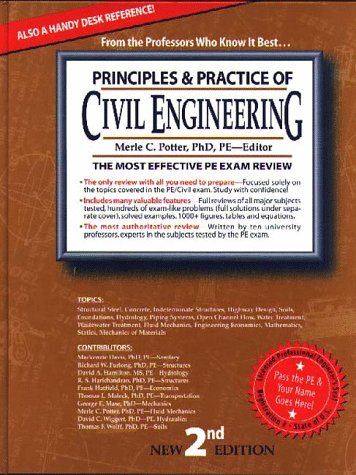Imagen de archivo de Principles & Practice of Civil Engineering: The Most Efficient and Authoritative Review Book for the PE License Exam (2nd Ed) a la venta por Once Upon A Time Books