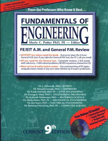 Beispielbild fr Fundamentals of Engineering Review (General) New 9th edition (Fundamentals of Engineering, 9th ed) zum Verkauf von Wonder Book
