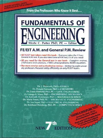 9781881018278: Fundamentals of Engineering: The Most Effective Fe/Eit Review : For the Morning & General Afternoon Tests (7th ed)