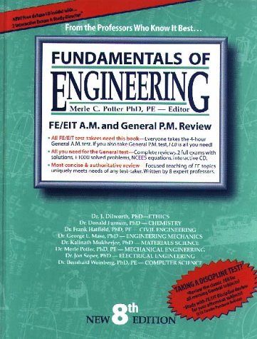 Imagen de archivo de Fundamentals of Engineering: The Most Effective FE/EIT Review (with CDROM) a la venta por Dream Books Co.