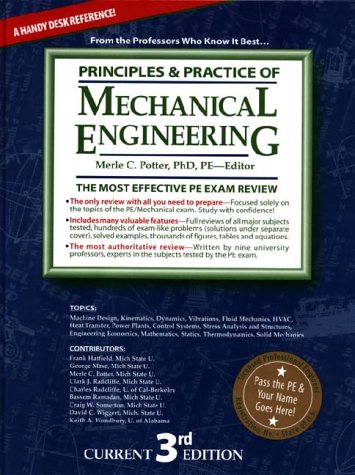 Stock image for Principles and Practice of Mechanical Engineering Review for sale by HPB-Red
