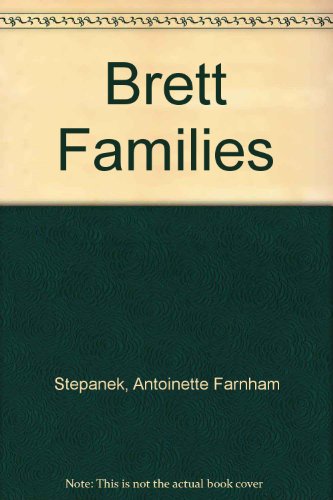 Stock image for Brett Families for sale by Robert S. Brooks, Bookseller