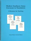 Imagen de archivo de Modern Southeast Asian Literature in Translation: A Resource for Teaching a la venta por Zubal-Books, Since 1961