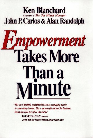 Imagen de archivo de Empowerment Takes More Than a Minute a la venta por SecondSale