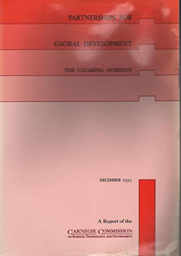 Stock image for Partnerships for Global Development: The Clearing Horizon (December, 1992) for sale by Redux Books