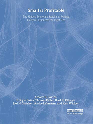 Small is Profitable: The Hidden Economic Benefits of Making Electrical Resources the Right Size (9781881071075) by Amory B. Lovins