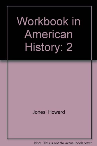 Stock image for Workbook in American History for sale by HPB-Red