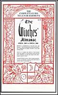 Imagen de archivo de Witch's Almanac; The Complete Guide to Lunar Harmony a la venta por Kingship Books