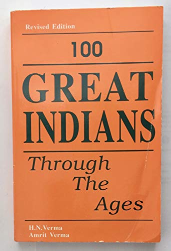 Stock image for 100 Great Indians for sale by Books Puddle