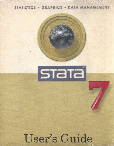 Beispielbild fr Title: Stata Reference Users Guide Release 7 zum Verkauf von Ammareal