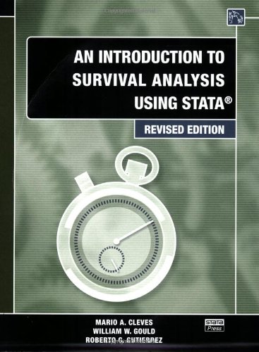 Imagen de archivo de An Introduction to Survival Analysis Using Stata, Revised Edition a la venta por Better World Books