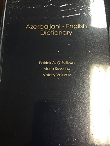 Stock image for Azerbaijani-English Dictionary for sale by ThriftBooks-Dallas
