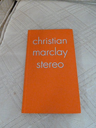 Stock image for Christian Marclay: Stereo for sale by Encore Books