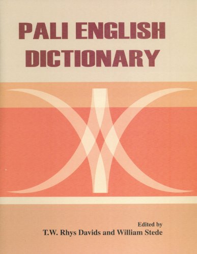 Imagen de archivo de Pali English Dictionary by T.W Rhys Davids and William Stede (2007) Hardcover a la venta por Amusespot