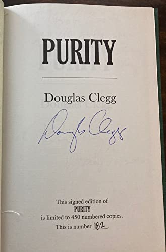 Purity (Cemetery Dance Novella Series) (SIGNED) - Douglas Clegg