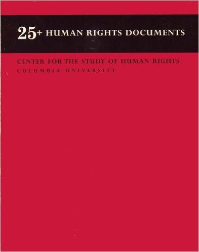 Beispielbild fr 25+ Human Rights Documents zum Verkauf von Wonder Book