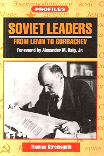 Beispielbild fr Soviet Leaders from Lenin to Gorbachev zum Verkauf von Better World Books