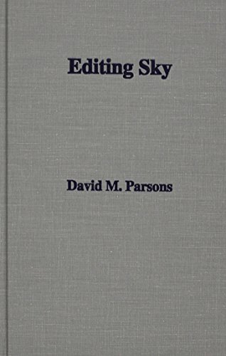 Stock image for Editing Sky for sale by Daedalus Books