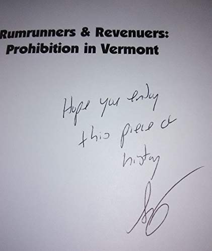 Stock image for Rumrunners and Revenuers: Prohibition in Vermont for sale by Hafa Adai Books