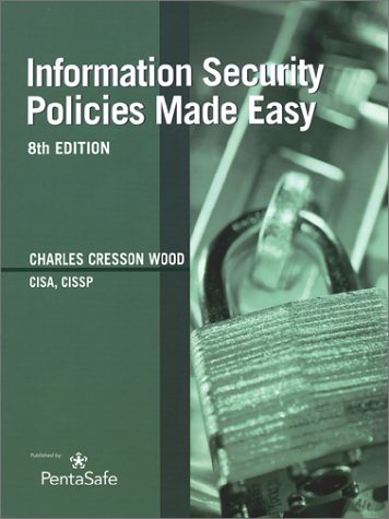 Stock image for Information Security Policies Made Easy Version 8 for sale by HPB-Red