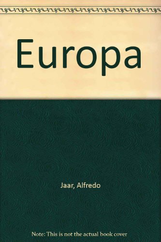 Europa (9781881616603) by Jaar, Alfredo; Altaio, Vicenc