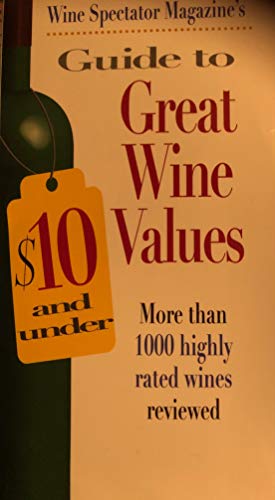 Beispielbild fr Ws/guide To Great Wine Values zum Verkauf von HPB-Diamond