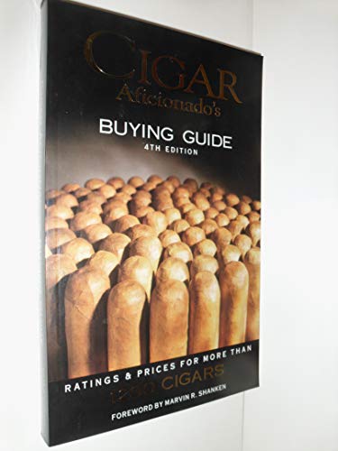 9781881659495: Cigar Aficionado's: Buying Guide : Ratings & Prices for More Than 1200 Cigars