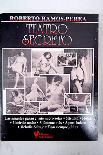 9781881702016: Teatro secreto (Ediciones Gallo Galante)