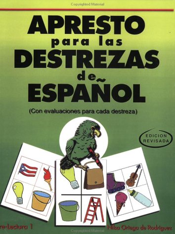 9781881729013: apresto-para-las-destrezas-de-espa-ol-spanish-edition