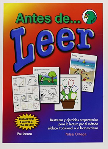 Imagen de archivo de Antes de leer (Spanish Edition) a la venta por Better World Books