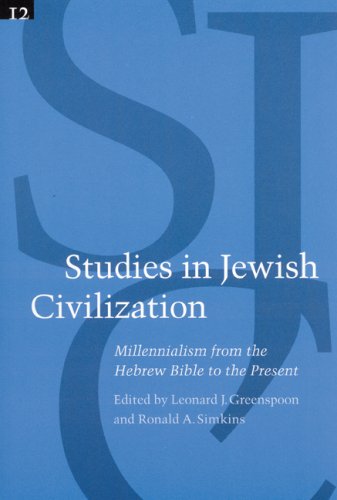 Stock image for Studies in Jewish Civilization: Millennialism from the Hebrew Bible to the Present: 12 for sale by Alplaus Books