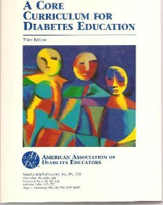 Beispielbild fr A Core Curriculum For Diabetes Educators zum Verkauf von Wonder Book