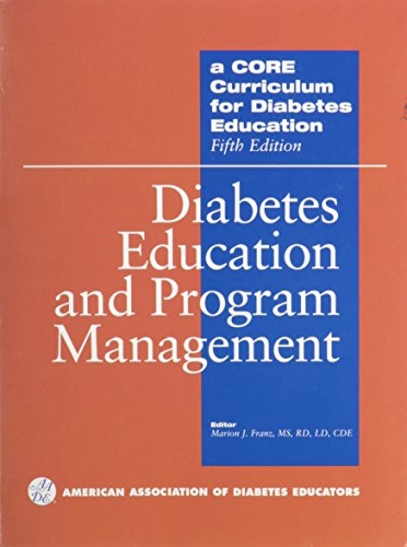 Beispielbild fr A Core Curriculum for Diabetes Education zum Verkauf von Better World Books