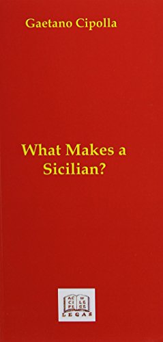 Beispielbild fr What Makes a Sicilian? zum Verkauf von GF Books, Inc.