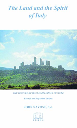 9781881901129: The Land and Spirit of Italy: The Texture of Italian Religious Culture